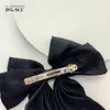 Chiffon Ribbon Bow Hair Women Women Women Banckknot mancha