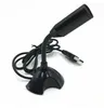 Microphones Portable Studio Discours Mini USB Microphone Support Micro Avec Support Pour Microfono Ordinateur Portable