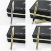 Fountain Pens Classic Iraurita Pen 0,5mm NIB Jinhao 601 presentförpackning Set Office School Supplies1 Drop Delivery Business Industrial Writi DH4MM