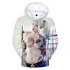 Hoods Hoodies Autumn and Winter 3D Printing Dames voor dames Hoodie Sweatshirt Streetwear Sexy Fashion Casual Caot