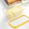 Płyty Dwukołowy przydatne uszczelnienie masła ekologiczne pojemnik z magazynem kuchennym krawędzi
