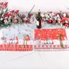 テーブルマットクリスマスホームデコレーションランナープレースマット装飾品の装飾
