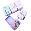 Storage Boxes Vintage Cartoon Tin Box Sealed Jar Packing Jewelry Candy Small Coin Earrings Headphones Gift