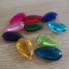 Chandelier Crystal 30pcs/lot 38mm Mixed Color Glass DROPLETS OVAL BAUBLE Prism Drop