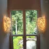 Lâmpada de parede decoração de casa de home decoração contemporânea escada de vidro soprado de vidro LED de led de vidro 28 36 polegadas