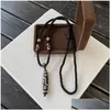 Collane con ciondolo Gioielli Catene Accessori Mujer Uomo Gioielli Collier Femme Colar Mascino Dzi Collana con perline Corda Catena Vintage Dr Dhtbw