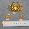 Naszyjniki wiszące metalowe ozdoby filigranowe złącza puste urok retro złote wisienia do chińskiego biżuterii do włosów ślubnych DIY