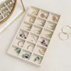 Storage Boxes S Stackable Tray Case Ring Earrings Necklace Organizer Box Earring Jewelry Portable