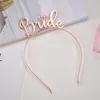 Hårklipp Barrettes Tillbehör Brud för att vara Tiara Crown Bridal pannband Bachelorette Women Party Wedding Ornamen 2023Hair Tris22