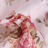 Table Cloth Fashion Home Decoration Square Lace Tablecloths Dust-proof Cover Printed Pastoral Cloths 75 80cm