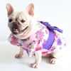 Hondenkleding comfortabel om te dragen stof comfortabele kleine zomeroutfit voor reizen