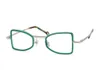 Óculos de sol Leitores de liga de liga vintage Óculos quadro de óculos ópticos de óculos unissex designer de marca anti-fadiga lendo óculos para homens mulheres