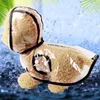 Hundkläder husdjur regnrock valp transparent vattentät regnkläder huva jacka kläder chihuahua teddy