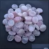 Konst och hantverk 25x2m oval oro sten tumme ￤delsten naturlig roskvartl￤kning kristallterapi reiki behandling andliga mineraler dhwin