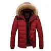 Herren Daunenmarke Winterjacke Herren Schöner Mantel Warm halten Mode M-4XL 4XL