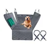 Housses de siège de voiture pour chien porte-dos pour animaux de compagnie 54x58 pouces taille universelle facile à utiliser avec fenêtre de visualisation en maille anti-rayures robuste