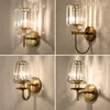 Lâmpadas de parede lumin lâmpada industrial dourada sconce interno decorativo sala de estar loft corredor luminagem de arandelas leves