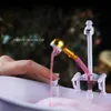 Tazze Mini vasca da bagno creativa Tazza da cocktail Frappè Bevanda fredda Boccale di birra Pompa elettrica Spruzzo d'acqua Concezione artistica Contenitore per alimentiTazze