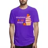 Męskie koszule truskawkowe logo stożka z wiśniowym krótkim rękawem T-shirt letnie topy modne