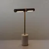 Table Lamps Minimalist Vintage Iron LED Nightstand Side Lamp For Bedroom Living Room Loft Personal Office Desk Art Deco