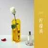 Vases Acrylic Flower Vase Colorful Modern Contemporary Design Floral Container Decoration For Home Office