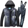 Skiing Jackets High Quality Men Snowboarding Suit Snowboard Jacket And Pant Breathable Coat Ski Trousers Male