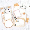 Gift Wrap Lovely Frame Panda Memo Set Pad Diy Scrapbooking Plan Note