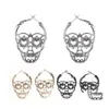 Charm Vintage Punk Gothic Skl Earrings Hollow Women Skeleton Stud Earings Jewelry Drop Delivery Otz8X
