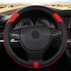 Coprivolanti Car-styling Coverwheel Pelle intrecciata Piccola 36CM Auto Antiscivolo Traspirante Accessori auto universaliSterzo