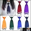 Neck Ties Fashion Women Lady Professional Uniform Female College Student Bank El Staff Woman Bowties Business Gift Drop Delivery Acce Otrgh