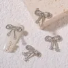 Decorações de arte da unha 3D Metal Jewelry Jewelry Charms de manicure de cristal de alta qualidade para mulheres