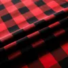 Table Cloth Rectangular Tablecloths Christmas Decoration Folding Nordic El Party Cotton And Linen Dining Creative White Black Grid