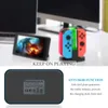 Contrôleurs de jeu 4 en 1 Portable NS Switch Joystick Charging Dock Station LED Joypad Controller Chargeur Stand Avec Câble USB Pour