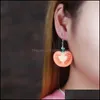 Dangle Kronleuchter Fashion Acrylfrucht Ohrring süßer Sterbeer Apfel Orange Kiwi Wassermelone Pfirsich Banane für Frauen Mädchen Drop Koch OTHT4