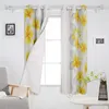 Gordijn witte plumeria moderne raamgordijnen voor woonkamer slaapkamer keukenbehandeling gordijnen huis el decoratie