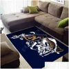 Tappeti Navy Seabee Area Rug 3D All Over Stampato Tappetino Antiscivolo Sala da Pranzo Soggiorno Morbido Tappeto Camera da Letto 01 Drop Delivery Casa Giardino Testo Dhysn