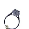 Кластерные кольца Sier Brilliant Clound Cut Moissanite Подруга годовщина обручальное обручальное кольцо Элегантное стиль