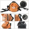 Coprisedili per auto per cani Cartone animato Orso Cucciolo Borsa portatile Pettorina traspirante per animali domestici Gilet lavabile per cani di piccola taglia media Zaino multiuso per esterni