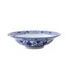 Bowls LingAo Chinese Style Retro Blue And White Ceramic Personalized Dish