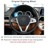 Steering Wheel Covers Non-slip Durable Black Leather Car Cover For G30 530i 540i 520d 530e 2023-2023 G32 630i 630d