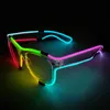 Şeritler LED Çok Molor Rave Party Gece Kulübü Festivali Parıltı Dersleri Mi Tırnak Gözlükleri Dans Dekorasyon Tatil Işık Up Sarf Malzemeleri Atmosfer Neled