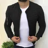 Men's Jackets 2023Casual Jacket Raglan Zipper Hoodies Autumn Spring Male S-lim Pleated Sweatshirts Long Sleeve Outerwear Man CoatM