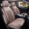 Housses de siège de voiture Accessoires intérieurs Marron Beige Noir Gris Protector 5 Sit Four Seasons Universal Imperméable