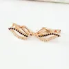 Dangle Earrings Dreselier Drop Designs for Women Gold Color Colring 585 Rose Jewelry Office Style