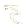 Anhänger Halsketten Mode Minimalist Glatte Herzförmige Gold Silber Farbe Nette Charm Halskette Für Frauen Drop Lieferung Schmuck Anhänger Otwrh