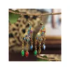 Stud Fashion Jewelry Vintage Peacock Earrings Rhinstone Dangle Drop Delivery Dhu1O