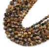 Beads Other HGKLBB Natural Faceted Tiger Eye Spacers Loose Stone For Jewelry Making DIY Bracelets Necklace Accessories 6/8/10MM