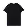 Męskie koszulki Tshirts Modna list drukowania krótkiego rękawu TEE TEE Casualne ubrania