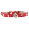 Pet Bow Tie Collar Flower Pet Traction Rope Pet Collar Dog Chain Pu Collar Multi-färg Partihandel 1223906