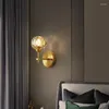 Wall Lamps Modern Luxury G9 Crystal Lamp Decorate Lighting Room Decor Kitchen Corridor Stairs Simple Copper Light Fixture